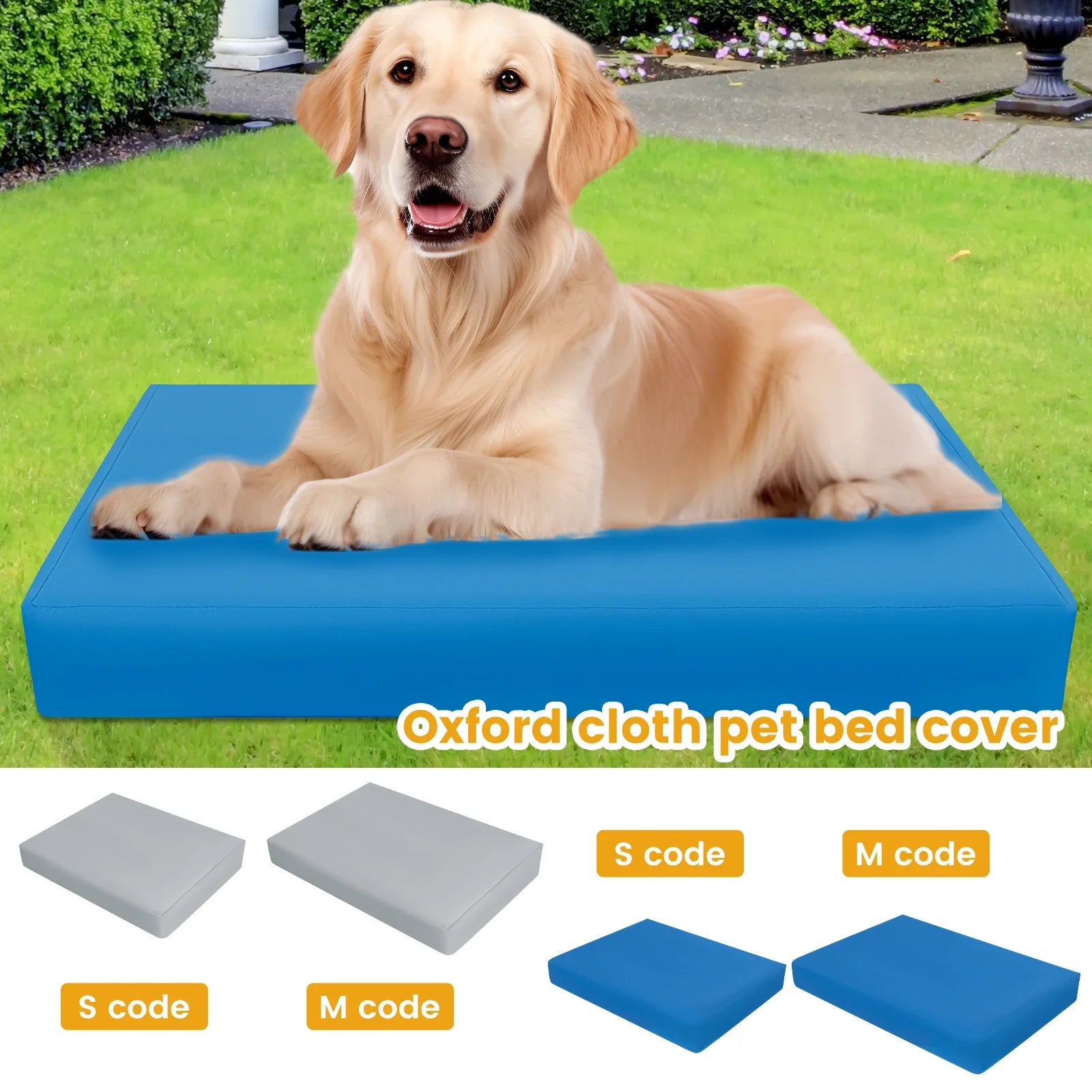 A washable cover for a dog bed, waterproof — supplier photograph 2 of 8