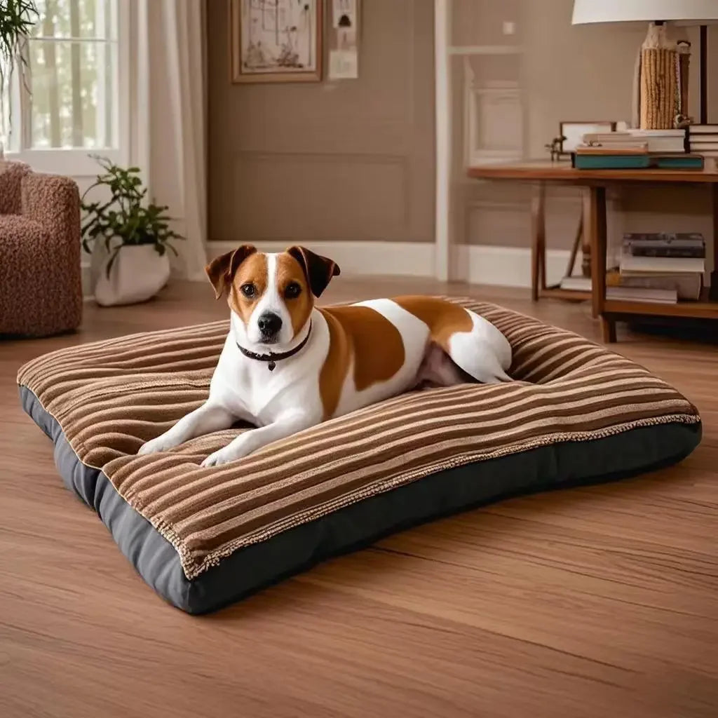 A flat dog bed pad, washable — supplier photograph 9 of 10