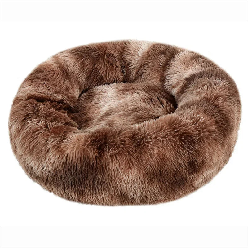 A round dog bed with a raised rim — supplier photograph 20 of 28