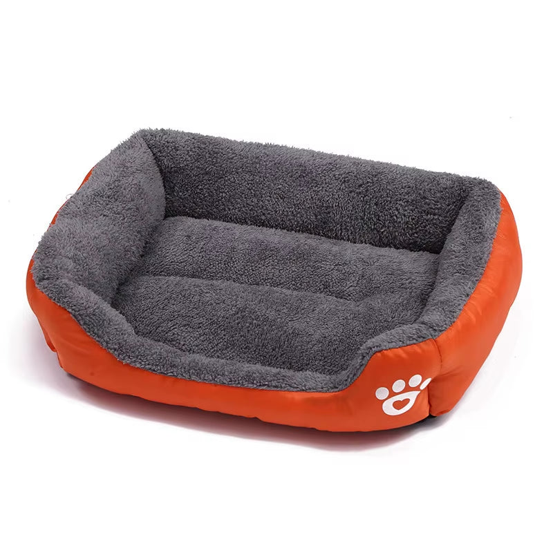 A dog bed with sides on three edges, washable — supplier photograph 17 of 20