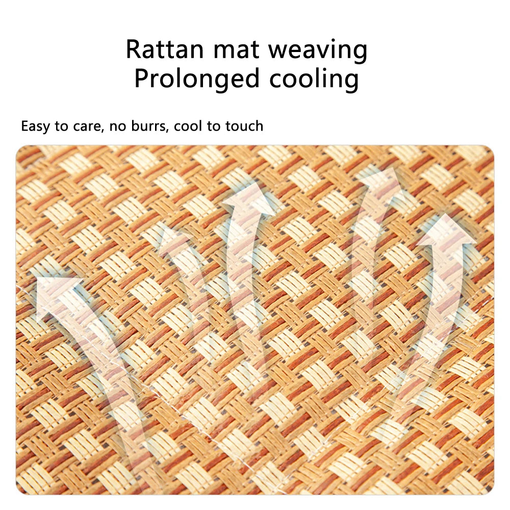 A cooling woven rattan mat for dogs — supplier photograph 6 of 12