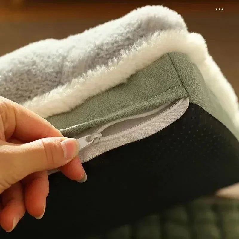 A foam dog bed, washable — supplier photograph 7 of 9