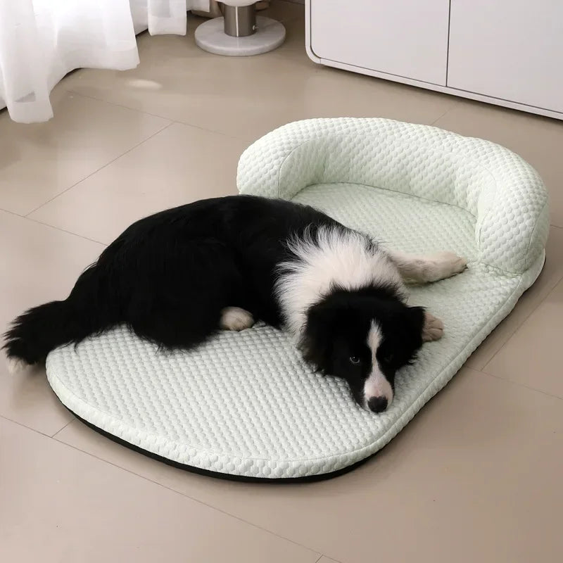 A cooling ice silk sofa dog bed — supplier photograph 4 of 10
