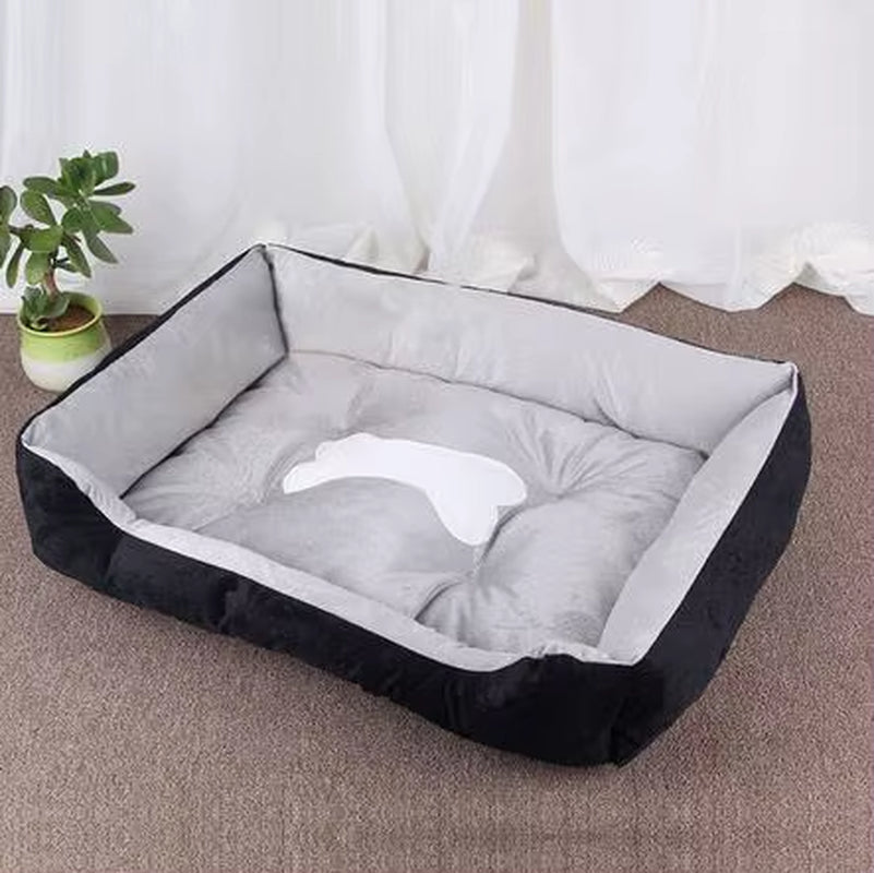 A fleece sofa dog bed — supplier photograph 19 of 23