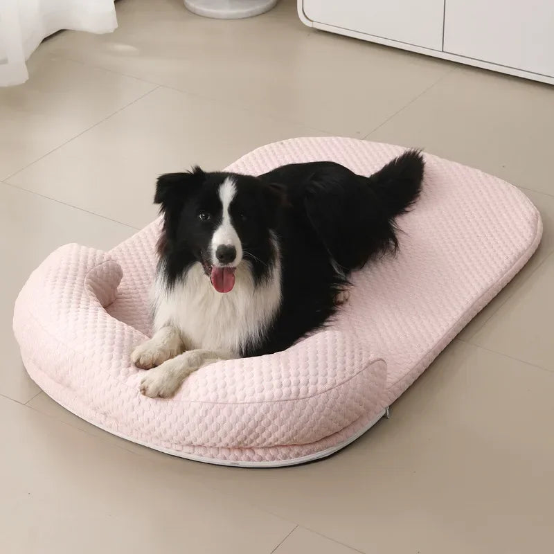 A cooling ice silk sofa dog bed — supplier photograph 5 of 10
