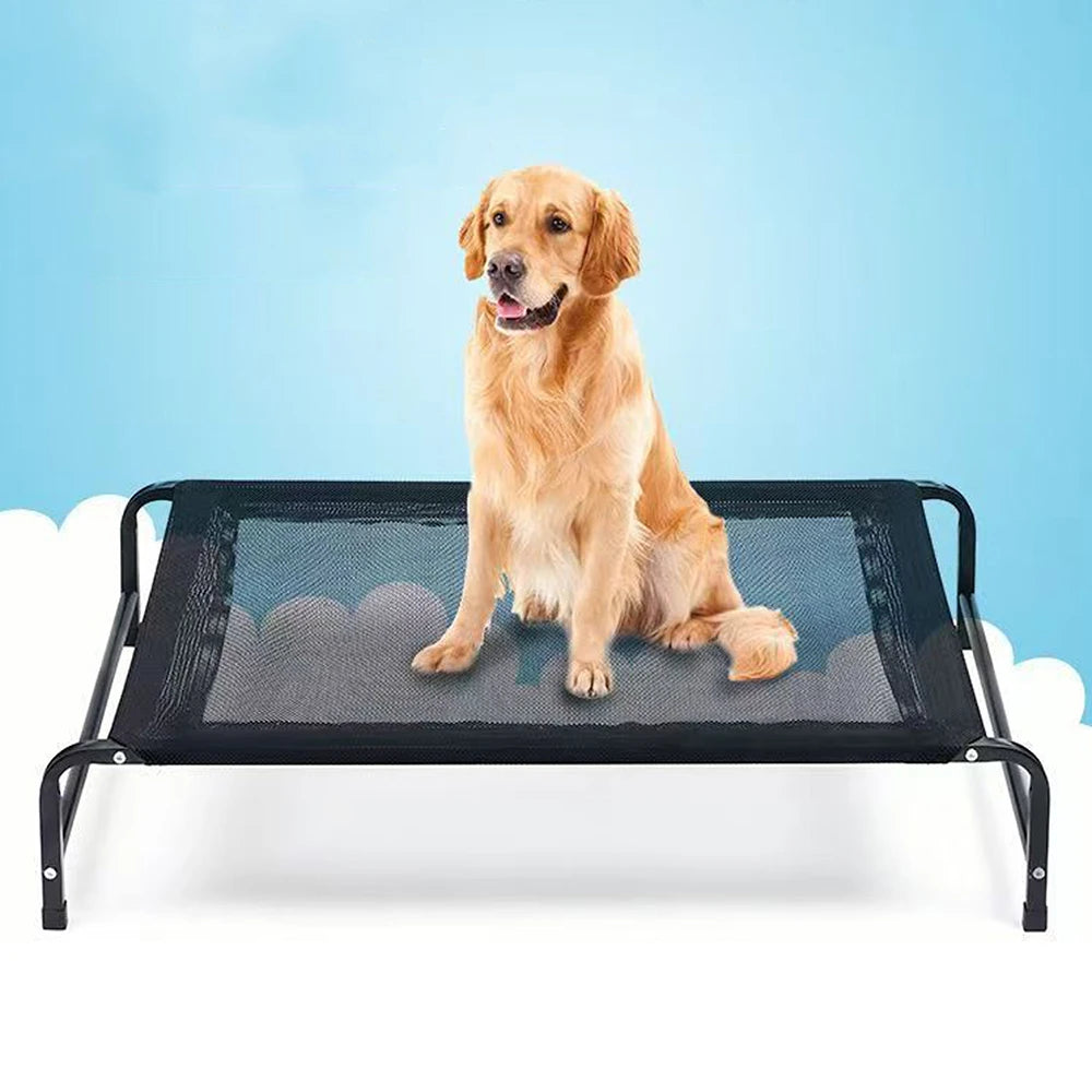 A raised dog bed on legs — supplier photograph 2 of 7