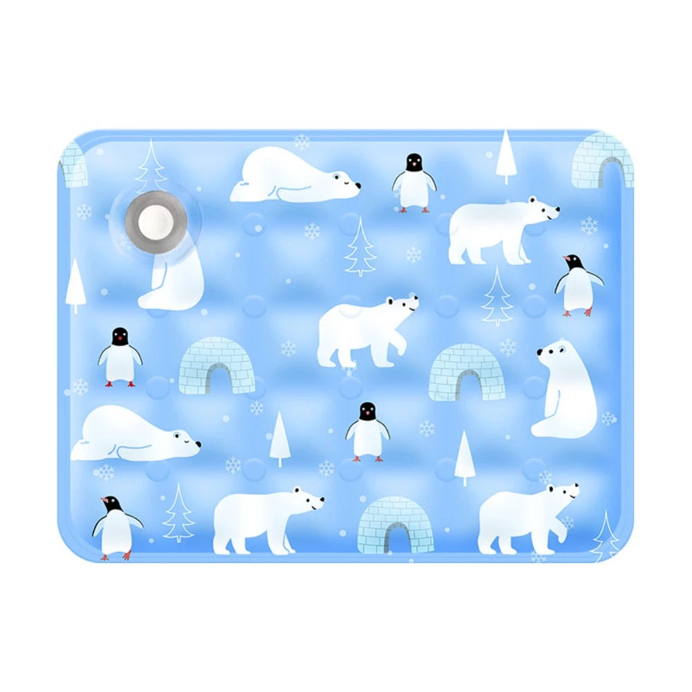 A mint green cooling gel mat for dogs — supplier photograph 8 of 10