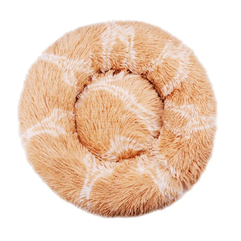 A round dog bed with a raised rim — supplier photograph 19 of 28