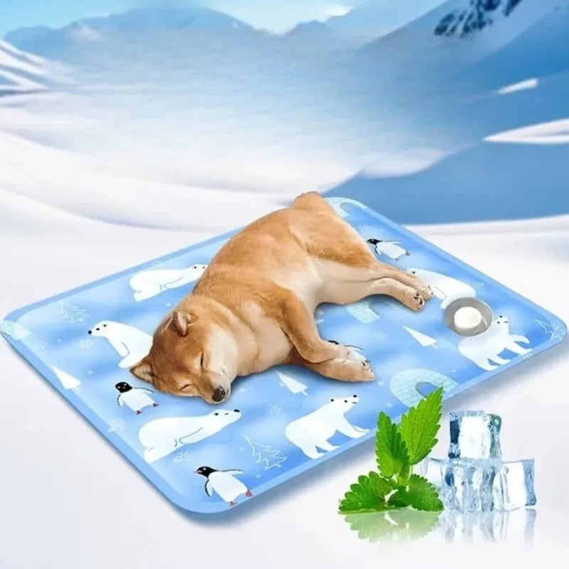 A flat cooling mat for a dog — supplier photograph 2 of 8