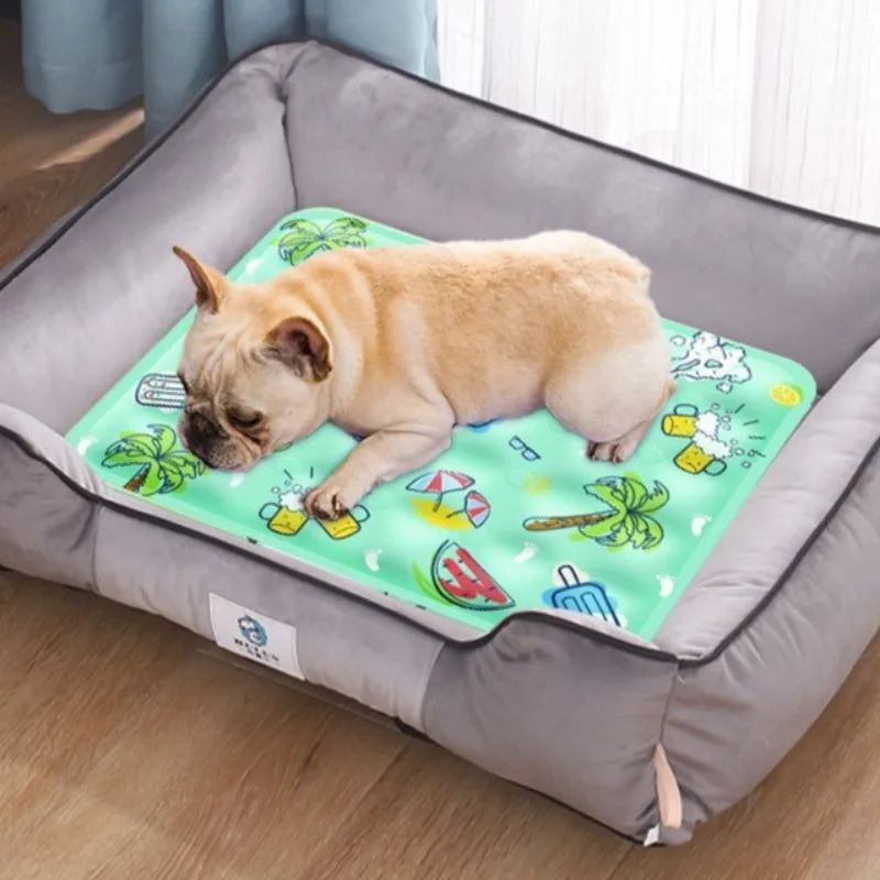 A flat cooling mat for a dog — supplier photograph 6 of 8