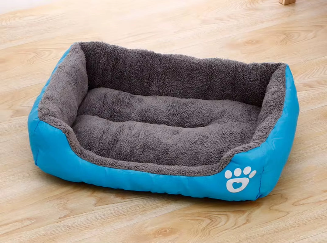 A fleece sofa dog bed — supplier photograph 18 of 23