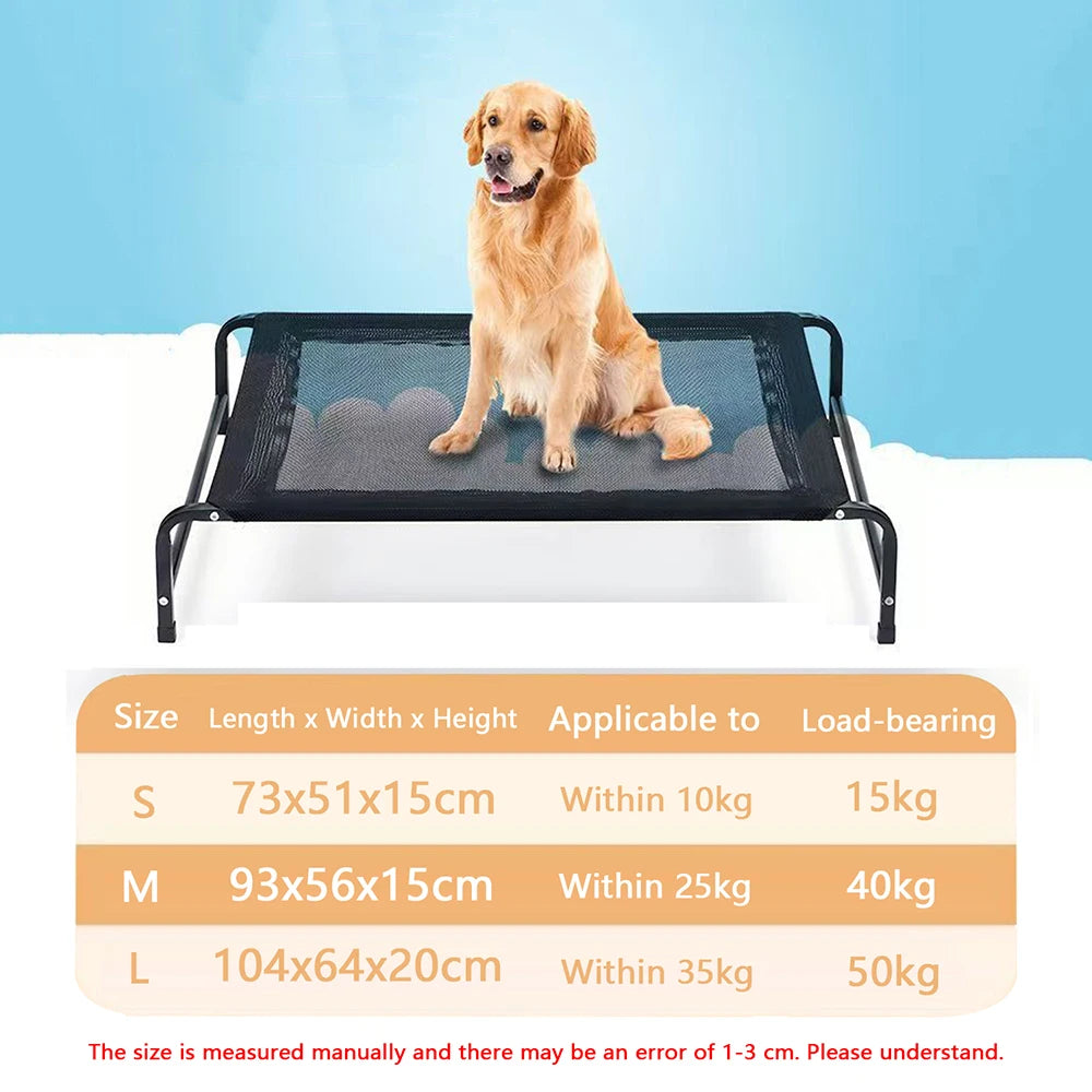 A raised dog bed on legs — supplier photograph 7 of 7