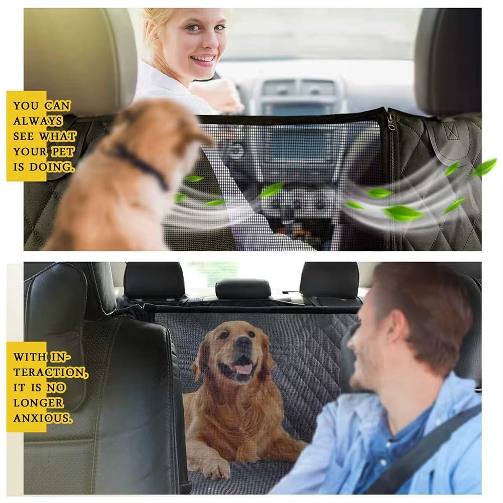 A waterproof mesh car seat cover for dogs — supplier photograph 3 of 6