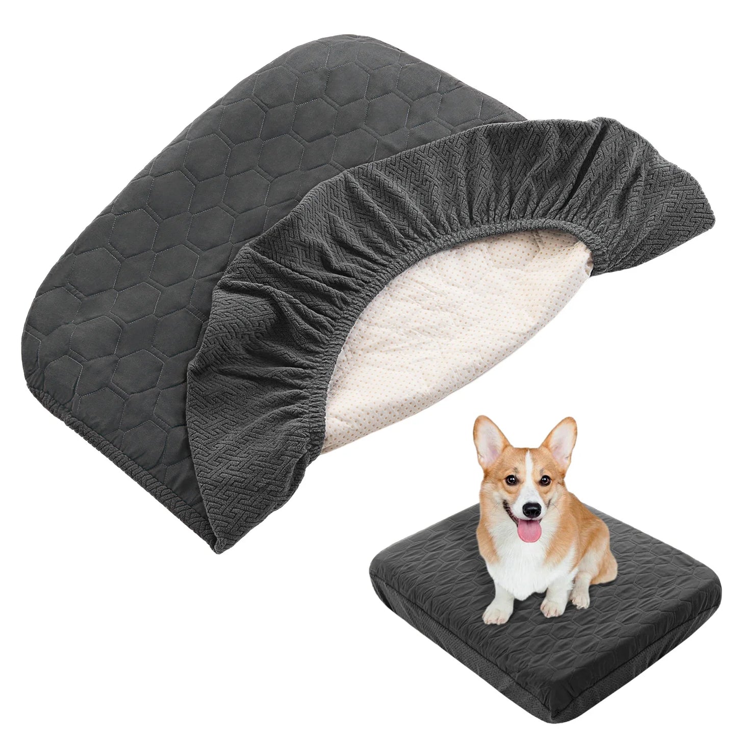 A washable cover for a dog bed, waterproof and washable — supplier photograph 8 of 12