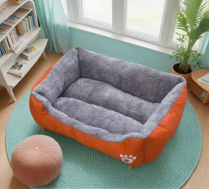 A fleece sofa dog bed — supplier photograph 6 of 23