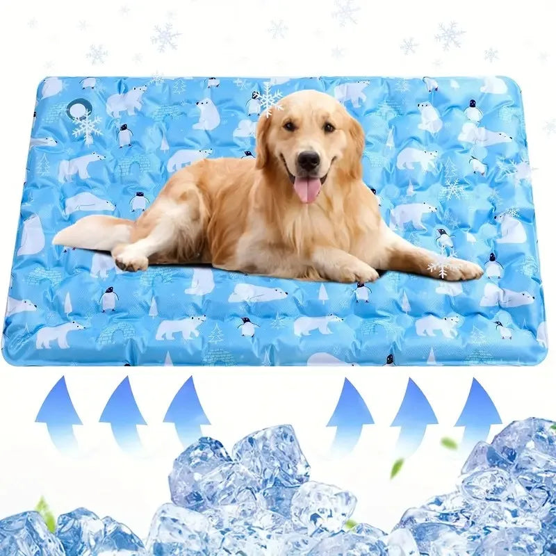 A flat cooling mat for a dog — supplier photograph 2 of 15