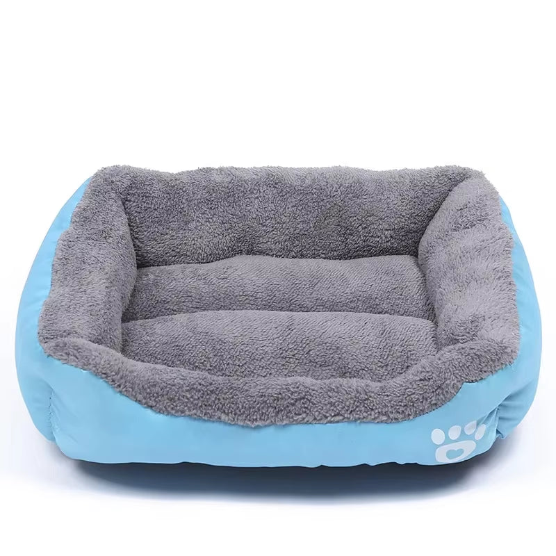 A dog bed with sides on three edges, washable — supplier photograph 18 of 20