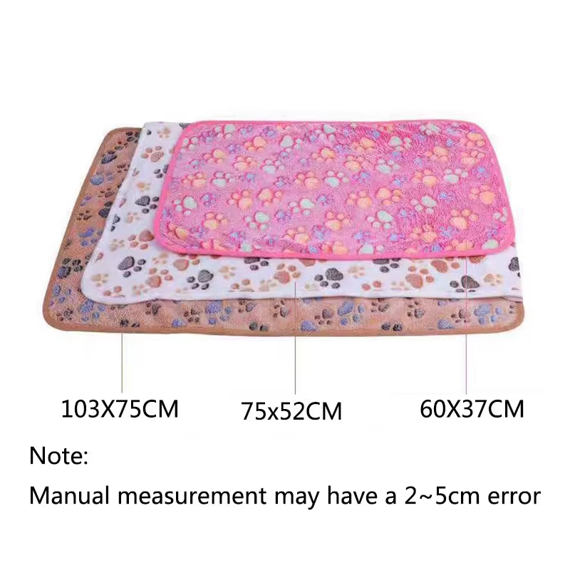 A tan fleece mat for dogs — supplier photograph 6 of 10