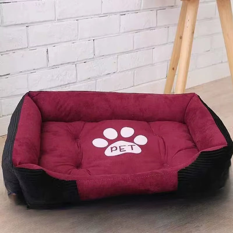A fleece sofa dog bed — supplier photograph 17 of 23