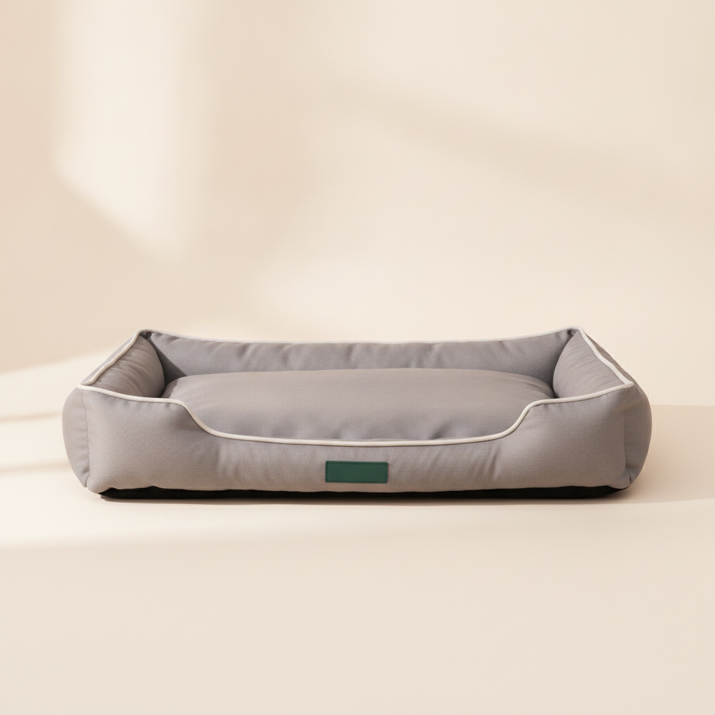 Side profile showing the bed's thickness