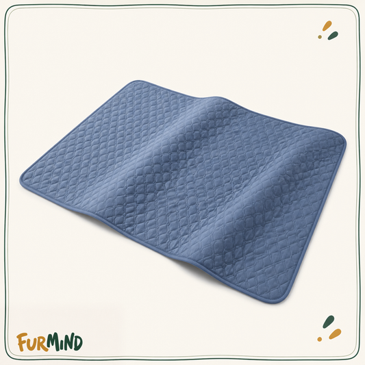 Five-Colour Diamond-Quilt Furniture Coverlet