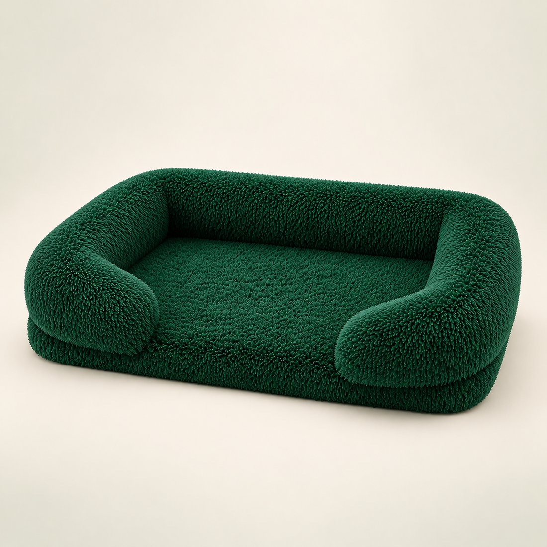 Square Plush Dog Bed