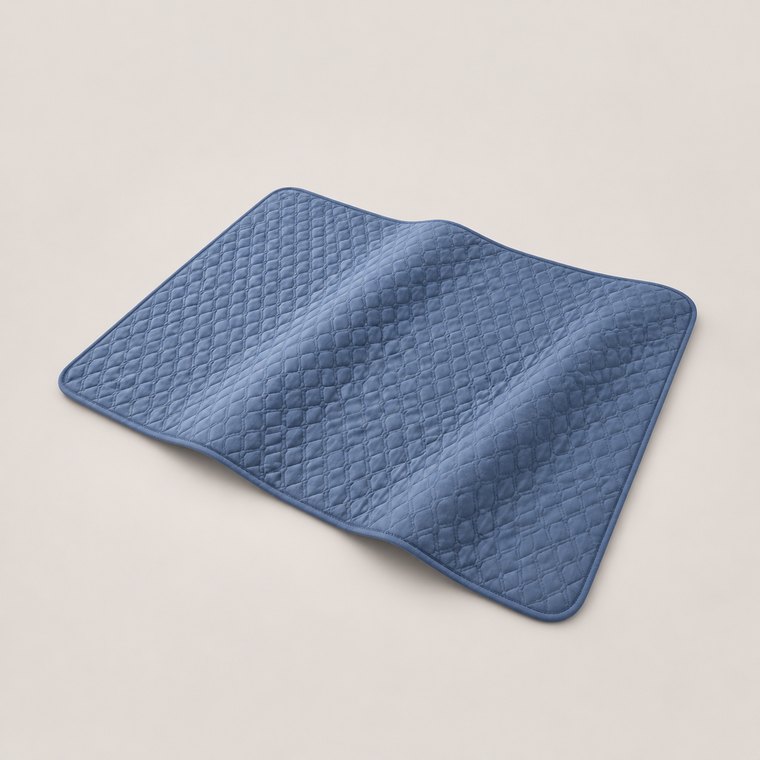 Non-Slip Incontinence Dog Blanket in Blue