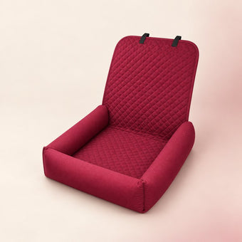 Quilted Front Seat Dog Bed