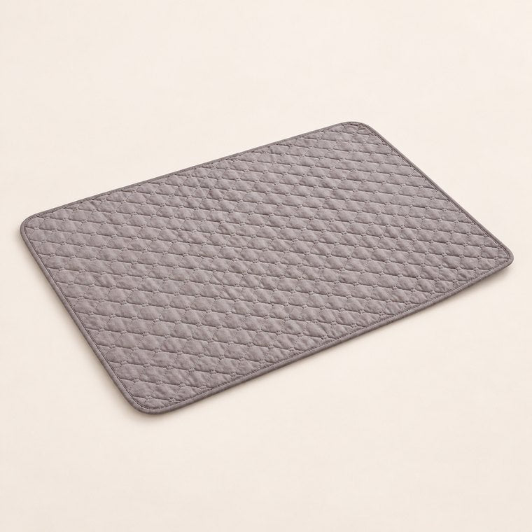 Reusable Dog Blanket for Bed and Car in Gray