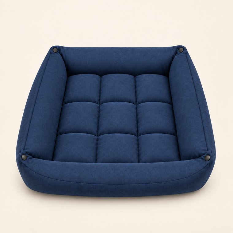 Warm Dog Sofa Bed in Blue